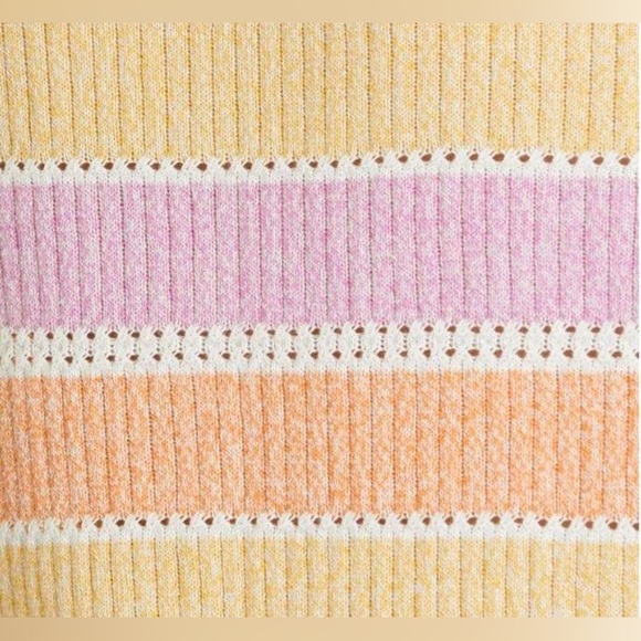 Veronica Beard - Raimi Color-Blocked Pullover Sweater - Pastel Multi - Picture 4 of 12